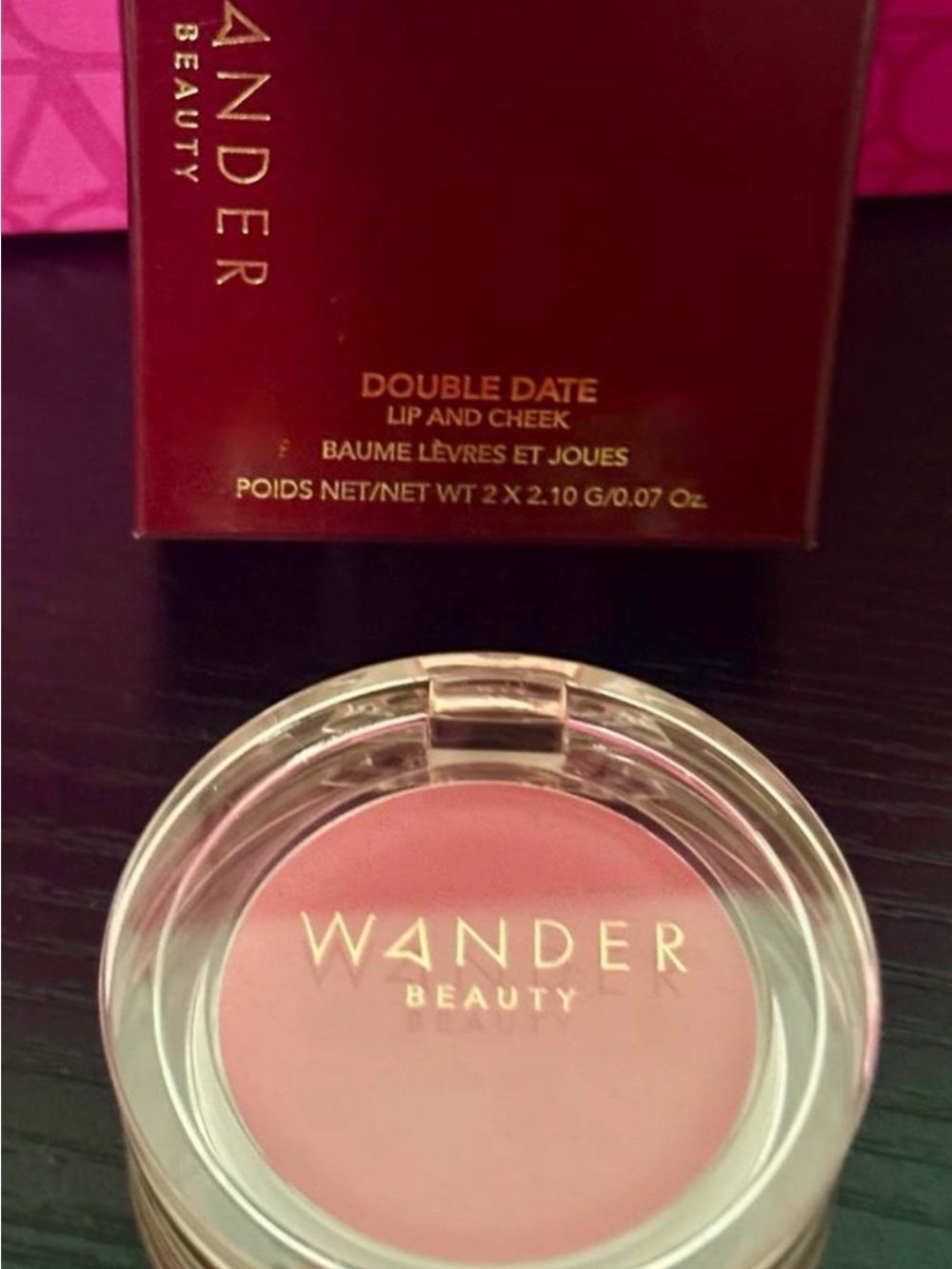 Wander Beauty Lip & Cheek Balm in Soft Rose Pink